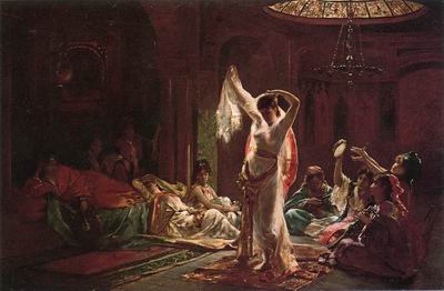 Arab or Arabic people and life. Orientalism oil paintings 590